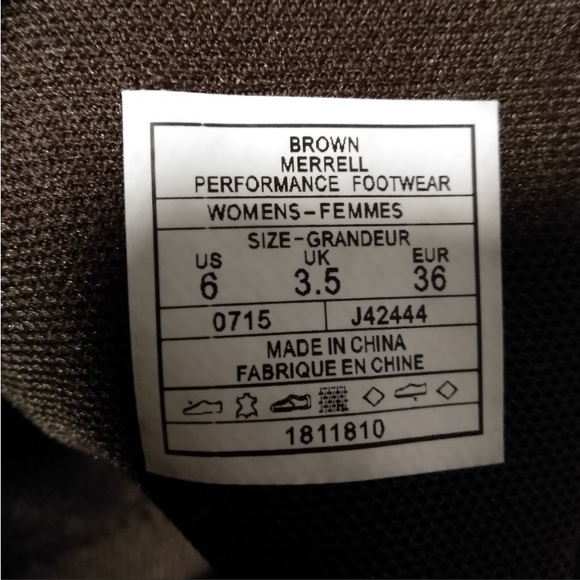MERRELL boots size 6 - Picture 5 of 6